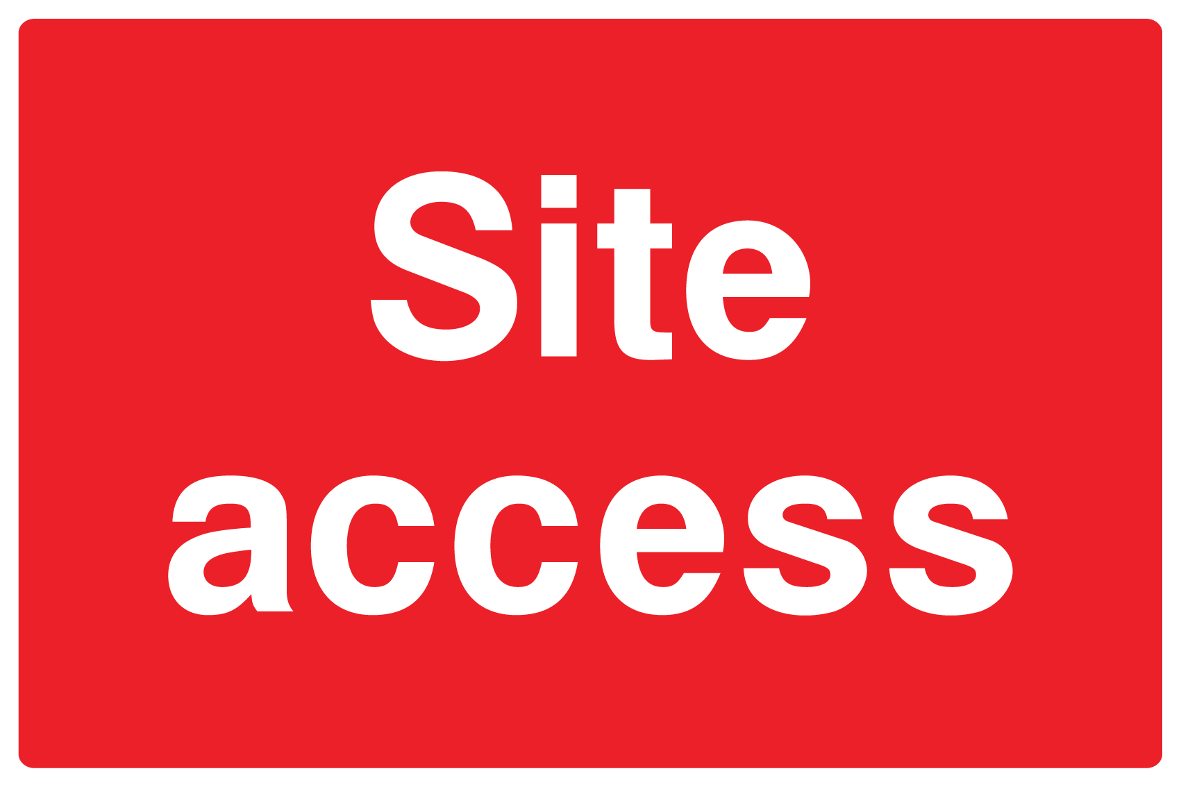 Site access